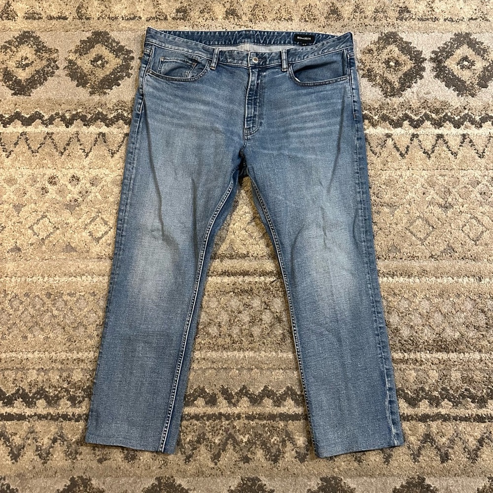 Bonobos Slim Fit Light Wash Denim Jeans 38x27